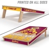 image:imageYouTheFan NCAA 2 x 4 Slogan Series Professional Wood Cornhole GameArizona State Sun Devils