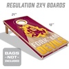 image:imageYouTheFan NCAA 2 x 4 Slogan Series Professional Wood Cornhole GameArizona State Sun Devils