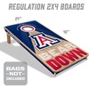 image:imageYouTheFan NCAA 2 x 4 Slogan Series Professional Wood Cornhole GameArizona Wildcats