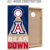 image:imageYouTheFan NCAA 2 x 4 Slogan Series Professional Wood Cornhole GameArizona Wildcats