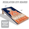 image:imageYouTheFan NCAA 2 x 4 Slogan Series Professional Wood Cornhole GameAuburn Tigers