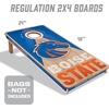image:imageYouTheFan NCAA 2 x 4 Slogan Series Professional Wood Cornhole GameBoise State Broncos