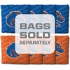 image:imageYouTheFan NCAA 2 x 4 Slogan Series Professional Wood Cornhole GameBoise State Broncos