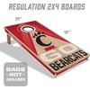image:imageYouTheFan NCAA 2 x 4 Slogan Series Professional Wood Cornhole GameCincinnati Bearcats