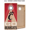 image:imageYouTheFan NCAA 2 x 4 Slogan Series Professional Wood Cornhole GameCincinnati Bearcats