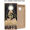 image:imageYouTheFan NCAA 2 x 4 Slogan Series Professional Wood Cornhole GameColorado Buffaloes