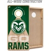 image:imageYouTheFan NCAA 2 x 4 Slogan Series Professional Wood Cornhole GameColorado State Rams