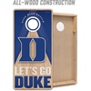 image:imageYouTheFan NCAA 2 x 4 Slogan Series Professional Wood Cornhole GameDuke Blue Devils