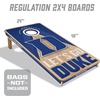 image:imageYouTheFan NCAA 2 x 4 Slogan Series Professional Wood Cornhole GameDuke Blue Devils