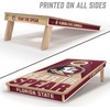 image:imageYouTheFan NCAA 2 x 4 Slogan Series Professional Wood Cornhole GameFlorida State Seminoles