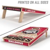 image:imageYouTheFan NCAA 2 x 4 Slogan Series Professional Wood Cornhole GameGeorgia Bulldogs