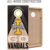 image:imageYouTheFan NCAA 2 x 4 Slogan Series Professional Wood Cornhole GameIdaho Vandals