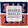 image:imageYouTheFan NCAA 2 x 4 Slogan Series Professional Wood Cornhole GameIllinois Fighting Illini