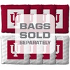 image:imageYouTheFan NCAA 2 x 4 Slogan Series Professional Wood Cornhole GameIndiana Hoosiers