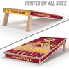 image:imageYouTheFan NCAA 2 x 4 Slogan Series Professional Wood Cornhole GameIowa State Cyclones