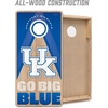 image:imageYouTheFan NCAA 2 x 4 Slogan Series Professional Wood Cornhole GameKentucky Wildcats
