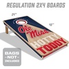image:imageYouTheFan NCAA 2 x 4 Slogan Series Professional Wood Cornhole GameMississippi Rebels