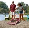 image:imageYouTheFan NCAA 2 x 4 Slogan Series Professional Wood Cornhole GameMontana Grizzlies