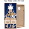image:imageYouTheFan NCAA 2 x 4 Slogan Series Professional Wood Cornhole GameMontana State Bobcats