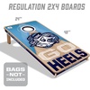 image:imageYouTheFan NCAA 2 x 4 Slogan Series Professional Wood Cornhole GameNorth Carolina Tar Heels
