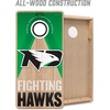 image:imageYouTheFan NCAA 2 x 4 Slogan Series Professional Wood Cornhole GameNorth Dakota Fighting Hawk
