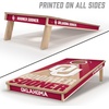 image:imageYouTheFan NCAA 2 x 4 Slogan Series Professional Wood Cornhole GameOklahoma Sooners