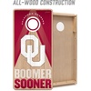 image:imageYouTheFan NCAA 2 x 4 Slogan Series Professional Wood Cornhole GameOklahoma Sooners