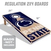 image:imageYouTheFan NCAA 2 x 4 Slogan Series Professional Wood Cornhole GamePenn State Nittany Lions