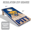 image:imageYouTheFan NCAA 2 x 4 Slogan Series Professional Wood Cornhole GamePittsburgh Panthers