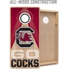 image:imageYouTheFan NCAA 2 x 4 Slogan Series Professional Wood Cornhole GameSouth Carolina Gamecocks