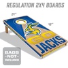 image:imageYouTheFan NCAA 2 x 4 Slogan Series Professional Wood Cornhole GameSouth Dakota State Jackrabbits