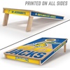 image:imageYouTheFan NCAA 2 x 4 Slogan Series Professional Wood Cornhole GameSouth Dakota State Jackrabbits