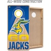 image:imageYouTheFan NCAA 2 x 4 Slogan Series Professional Wood Cornhole GameSouth Dakota State Jackrabbits