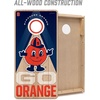 image:imageYouTheFan NCAA 2 x 4 Slogan Series Professional Wood Cornhole GameSyracuse Orange