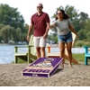 image:imageYouTheFan NCAA 2 x 4 Slogan Series Professional Wood Cornhole GameTCU Horned Frogs