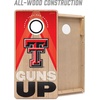 image:imageYouTheFan NCAA 2 x 4 Slogan Series Professional Wood Cornhole GameTexas Tech Red Raiders