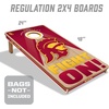 image:imageYouTheFan NCAA 2 x 4 Slogan Series Professional Wood Cornhole GameUSC Trojans