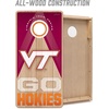 image:imageYouTheFan NCAA 2 x 4 Slogan Series Professional Wood Cornhole GameVirginia Tech Hokies