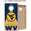 image:imageYouTheFan NCAA 2 x 4 Slogan Series Professional Wood Cornhole GameWest Virginia Mountaineers