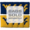 image:imageYouTheFan NCAA 2 x 4 Slogan Series Professional Wood Cornhole GameWest Virginia Mountaineers