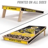 image:imageYouTheFan NCAA 2 x 4 Slogan Series Professional Wood Cornhole GameWichita State Shockers