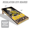 image:imageYouTheFan NCAA 2 x 4 Slogan Series Professional Wood Cornhole GameWichita State Shockers