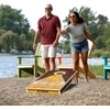 image:imageYouTheFan NCAA 2 x 4 Slogan Series Professional Wood Cornhole GameWyoming Cowboys