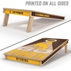 image:imageYouTheFan NCAA 2 x 4 Slogan Series Professional Wood Cornhole GameWyoming Cowboys