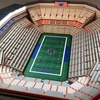 image:imageYouTheFan NCAA 25Layer StadiumView Lighted End TableFlorida Gators