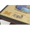 image:imageYouTheFan NCAA 25Layer StadiumView Lighted End TableMichigan Wolverines