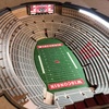 image:imageYouTheFan NCAA 25Layer StadiumView Lighted End TableWisconsin Badgers