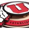 image:imageYouTheFan NCAA 3D Circle Backer Wall Art precisioncrafted multiple layers create striking depth readytohang officially licensed and visually stands outUtah Utes