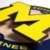 image:imageYouTheFan NCAA 3D Circle Backer Wall Art precisioncrafted multiple layers create striking depth readytohang officially licensed and visually stands outMichigan Wolverines