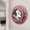 image:imageYouTheFan NCAA 3D Circle Backer Wall Art precisioncrafted multiple layers create striking depth readytohang officially licensed and visually stands outFlorida State Seminoles